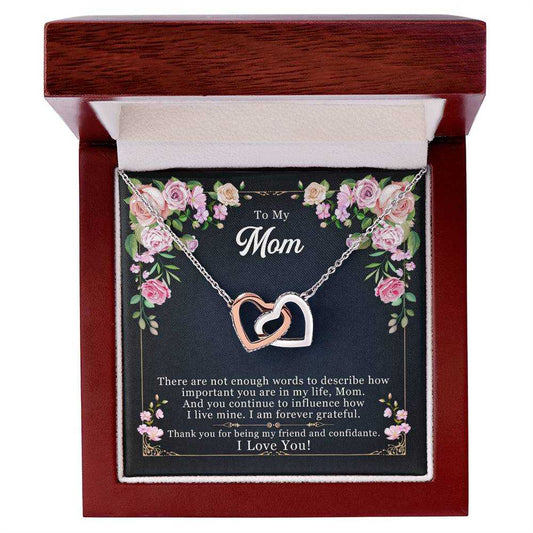 To My Mom, Thank You For Being My Friend