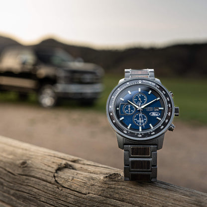 Ford.com Barrel Chrono 45mm Original Grain
