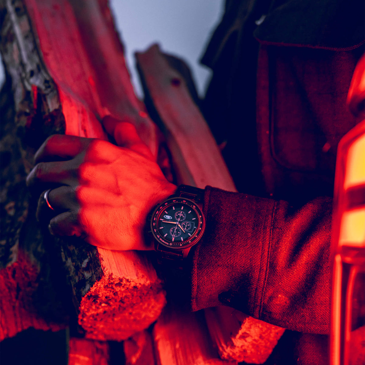 Ford.com Barrel Chrono 45mm Original Grain