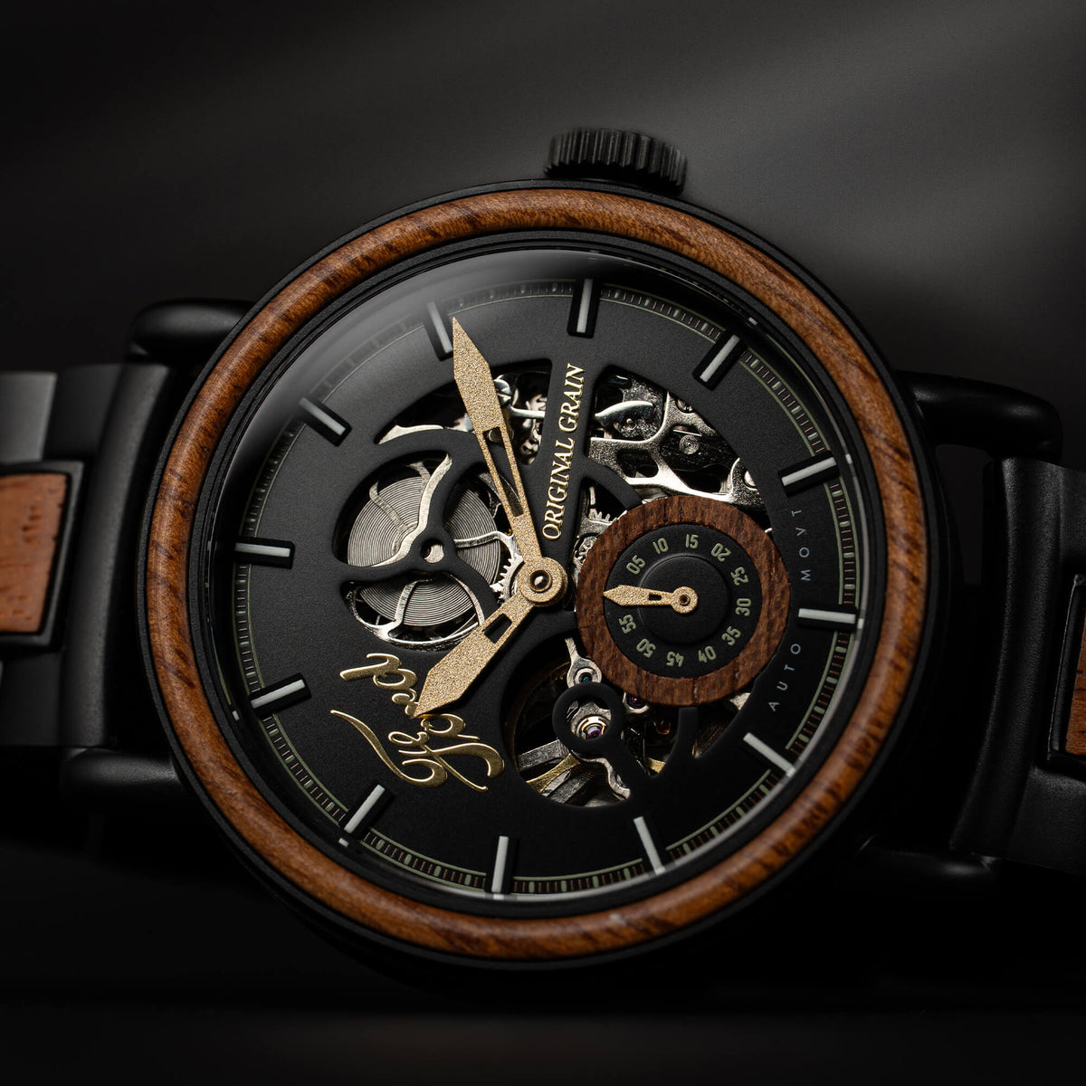 Ford.com Heritage Automatic 40mm Original Grain