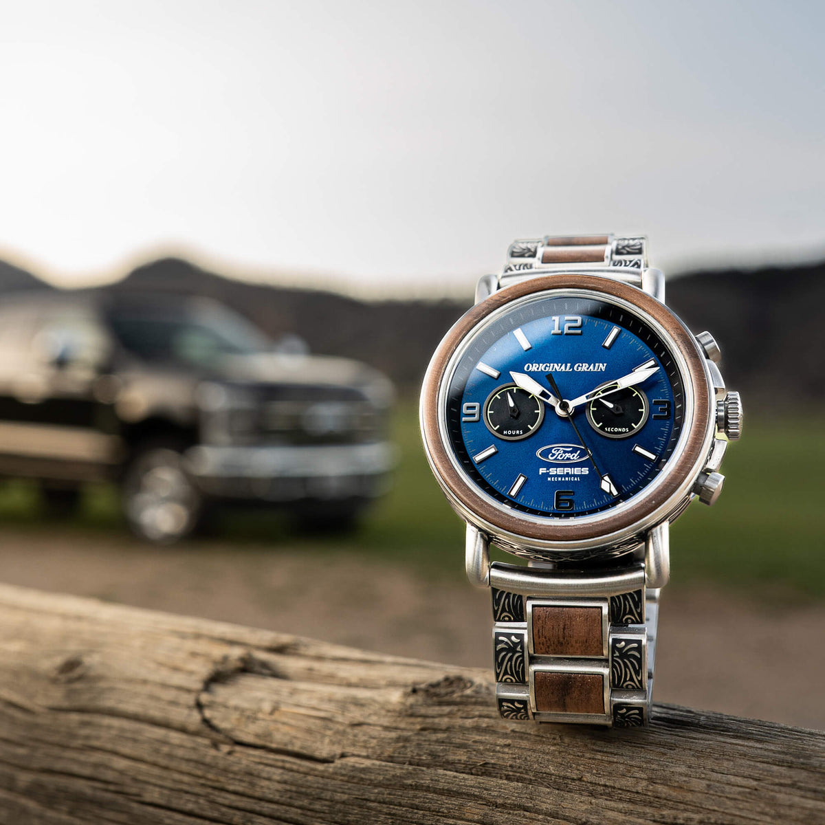 Ford.com Western Mechanical Chrono 44mm Original Grain