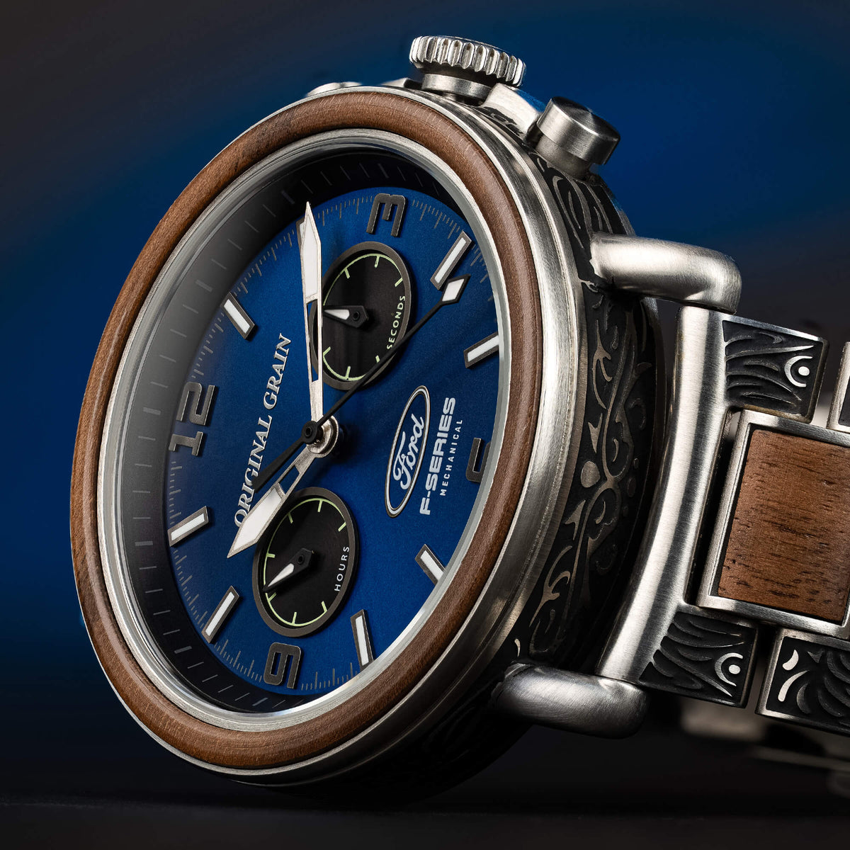 Ford.com Western Mechanical Chrono 44mm Original Grain