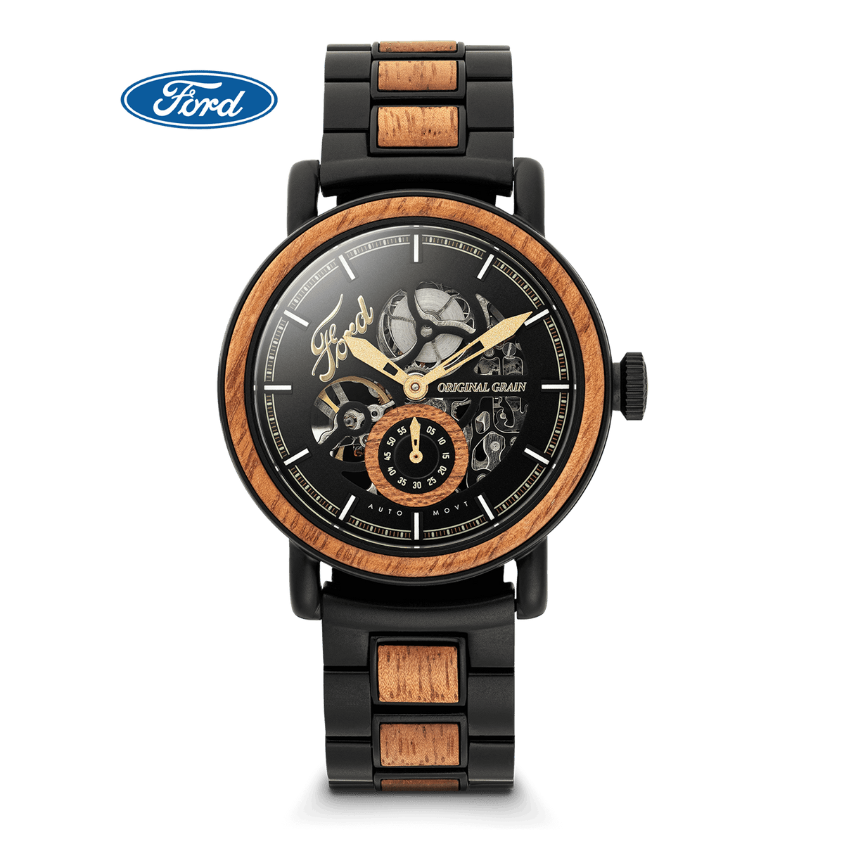 Ford.com Heritage Automatic 40mm Original Grain