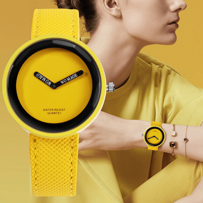Women's Watches Leather Ladies Watch Women Watches Young Girl Watch Simple Clock For Women and Girls Stevvex
