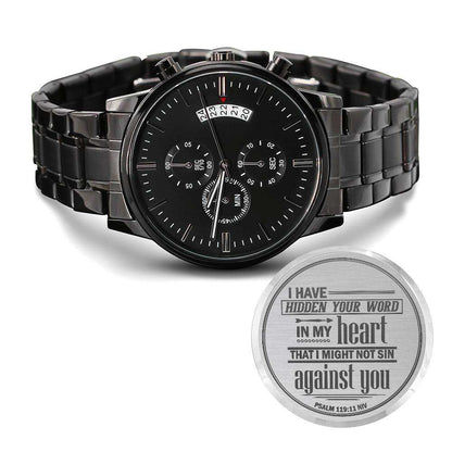 Men's Watch, I Have Hidden Your Word, Psalm 119:11