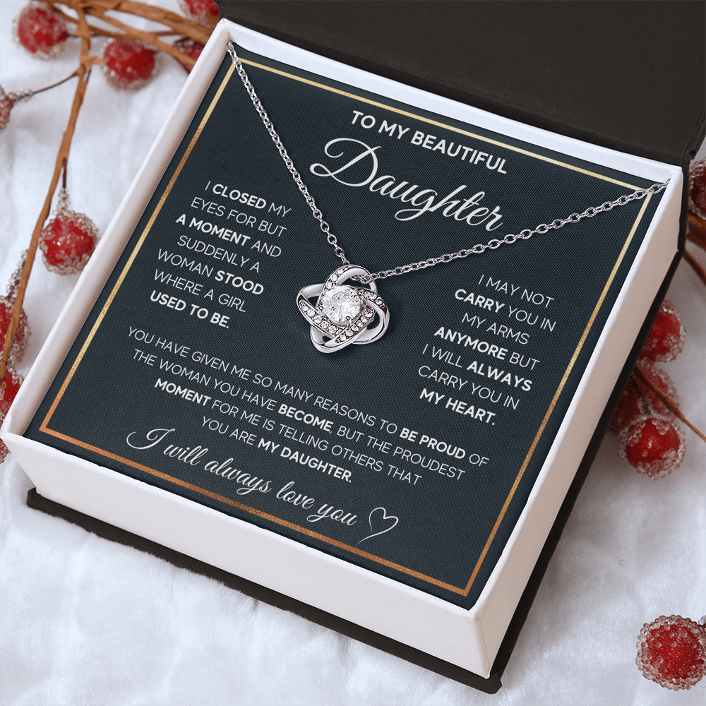 To My Daughter, I Will Always Carry You In My Heart