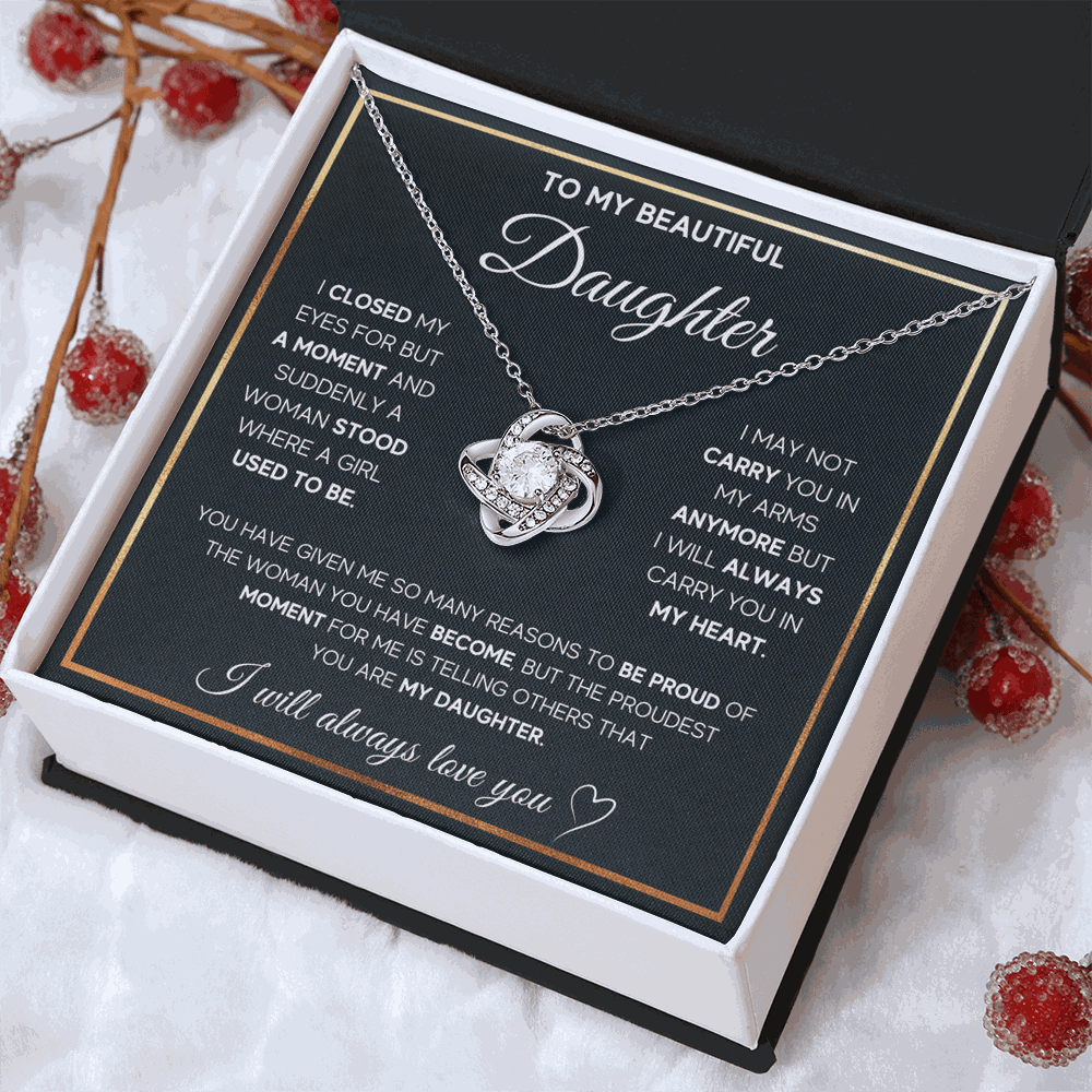To My Daughter, I Will Always Carry You In My Heart