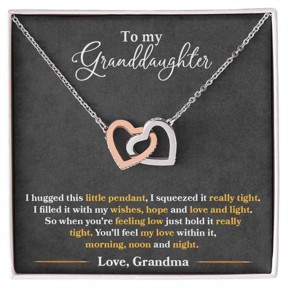 To My Granddaughter, You'll Feel My Love Within This