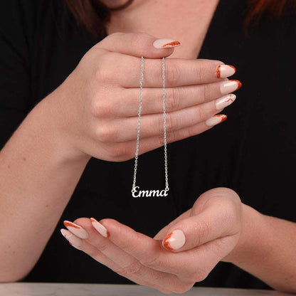 Personalized Name Necklace Gift Set for Daughter