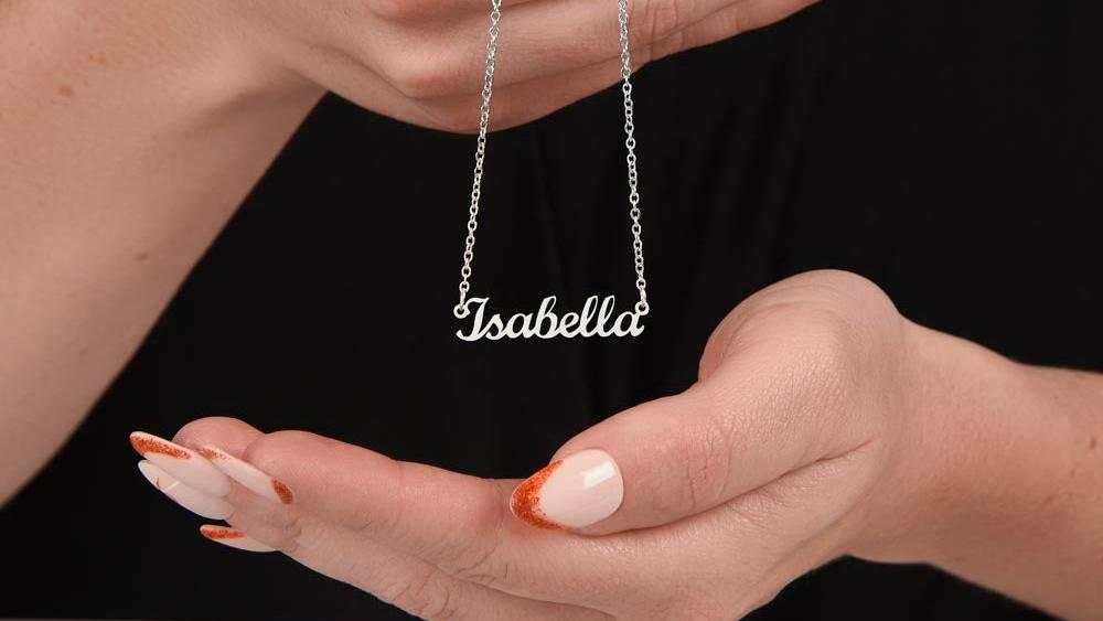 Personalized Name Necklace Gift Set for Daughter