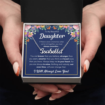 Personalized Name Necklace - Polished Stainless Steel 16"-18"