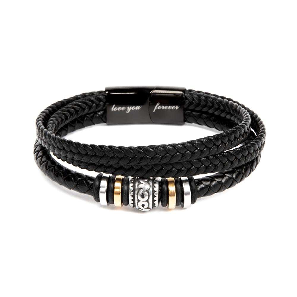 Love You Forever To My Grandson Bracelet Achieve Anything