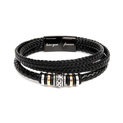 Love You Forever To My Grandson Bracelet Achieve Anything
