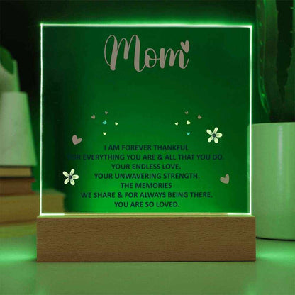 Keepsake Acrylic Bundle - mom - I am forever thankful