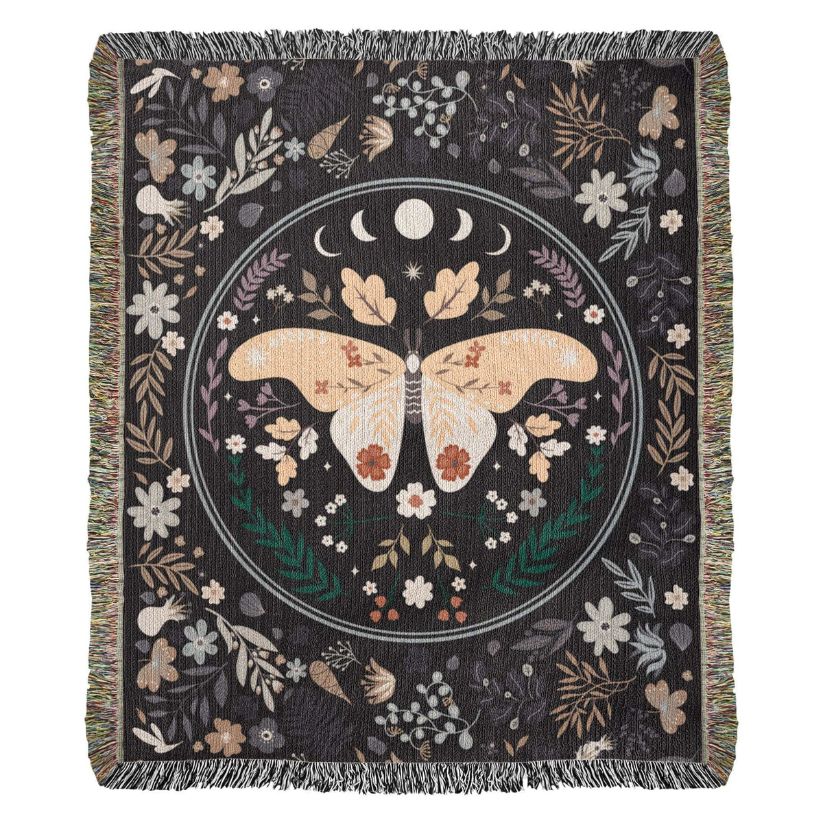 Bohemian Butterfly - Woven Blanket