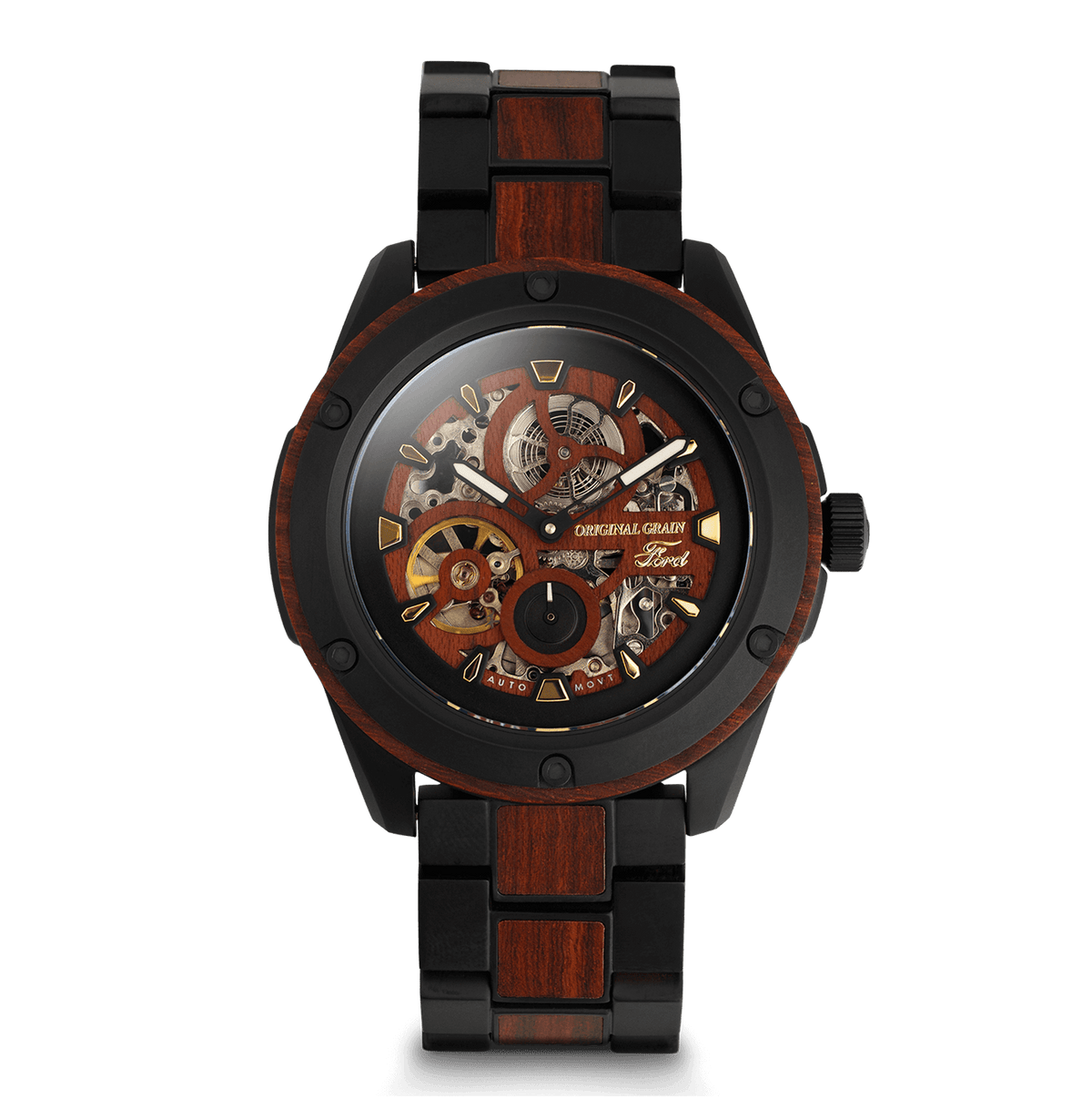 Ford.com Heritage Rugged Automatic 44mm Original Grain