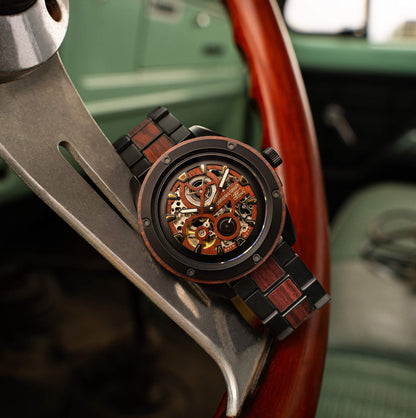 Ford.com Heritage Rugged Automatic 44mm Original Grain
