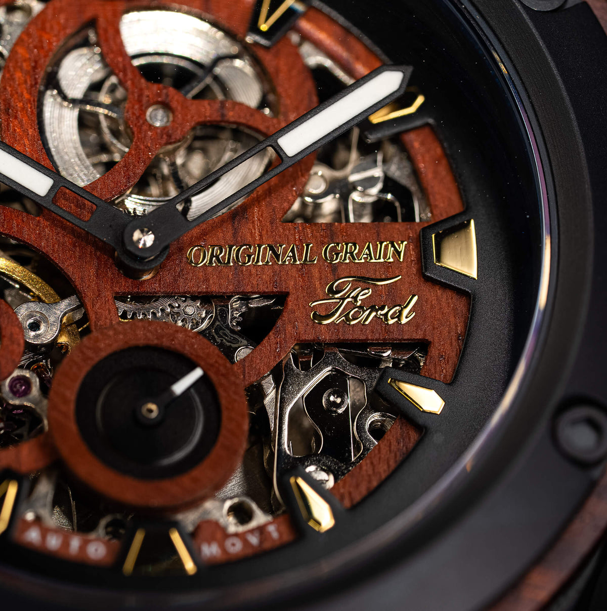 Ford.com Heritage Rugged Automatic 44mm Original Grain