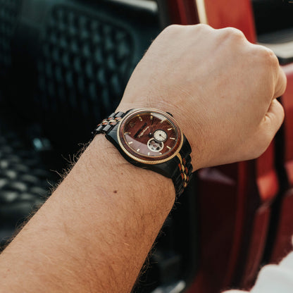 Ford.com Vintage Gold Automatic 40mm Original Grain