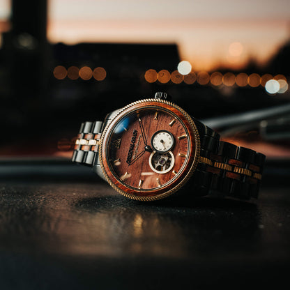 Ford.com Vintage Gold Automatic 40mm Original Grain