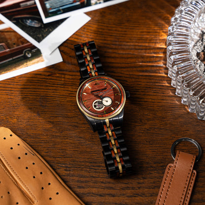 Ford.com Vintage Gold Automatic 40mm Original Grain