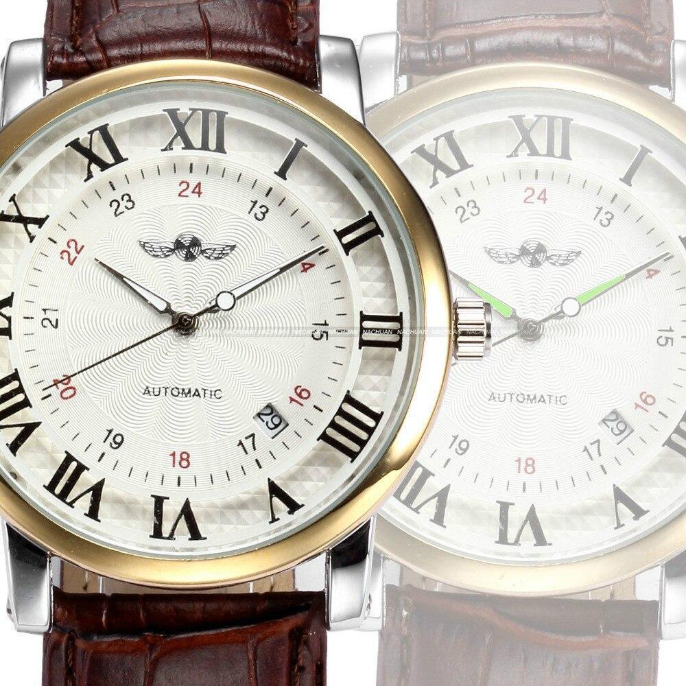 Modern Men Fashion Watch Sport Analog Military Leather Wristwatches Round Classic Design For Mens Stevvex