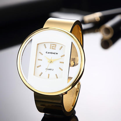 Fashion Gold Classic Women's Watches Luxury Stainless Steel Design Wrist Watch For Women Stevvex