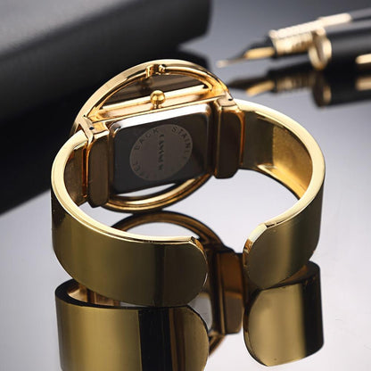 Fashion Gold Classic Women's Watches Luxury Stainless Steel Design Wrist Watch For Women Stevvex