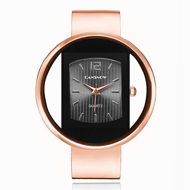 Fashion Gold Classic Women's Watches Luxury Stainless Steel Design Wrist Watch For Women Stevvex