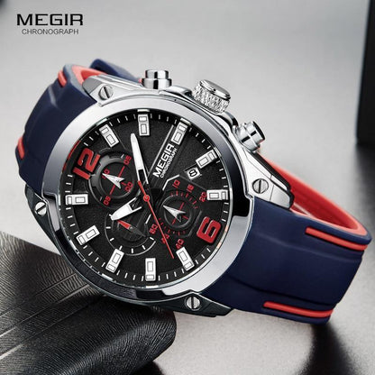 New Men's Modern Quartz Watches Analog Waterproof Fashion Luminous Wristswatch For Man Stevvex