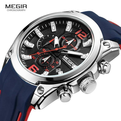 New Men's Modern Quartz Watches Analog Waterproof Fashion Luminous Wristswatch For Man Stevvex