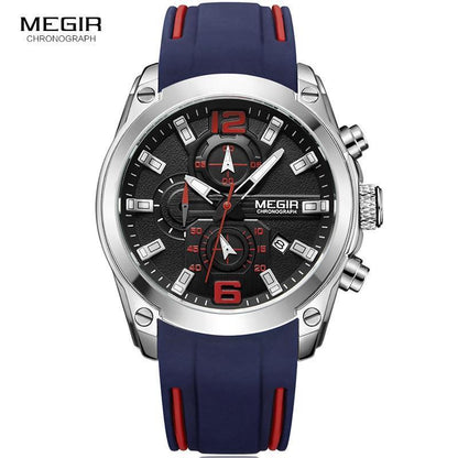 New Men's Modern Quartz Watches Analog Waterproof Fashion Luminous Wristswatch For Man Stevvex
