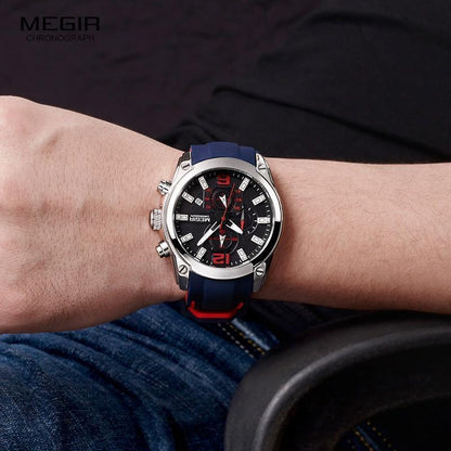New Men's Modern Quartz Watches Analog Waterproof Fashion Luminous Wristswatch For Man Stevvex