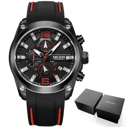 New Men's Modern Quartz Watches Analog Waterproof Fashion Luminous Wristswatch For Man Stevvex