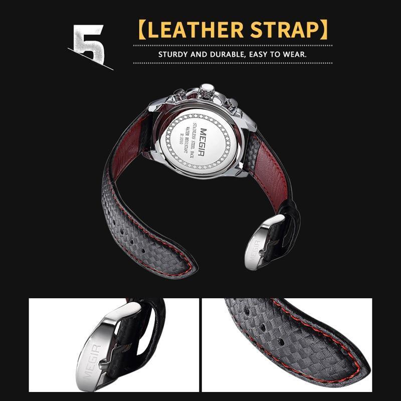 Classic Mens Fashion Quartz Watches Luxury Luminous Waterproof Men Wrist Watch Elegant Design For Men Stevvex