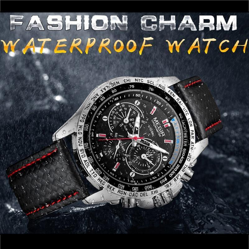 Classic Mens Fashion Quartz Watches Luxury Luminous Waterproof Men Wrist Watch Elegant Design For Men Stevvex