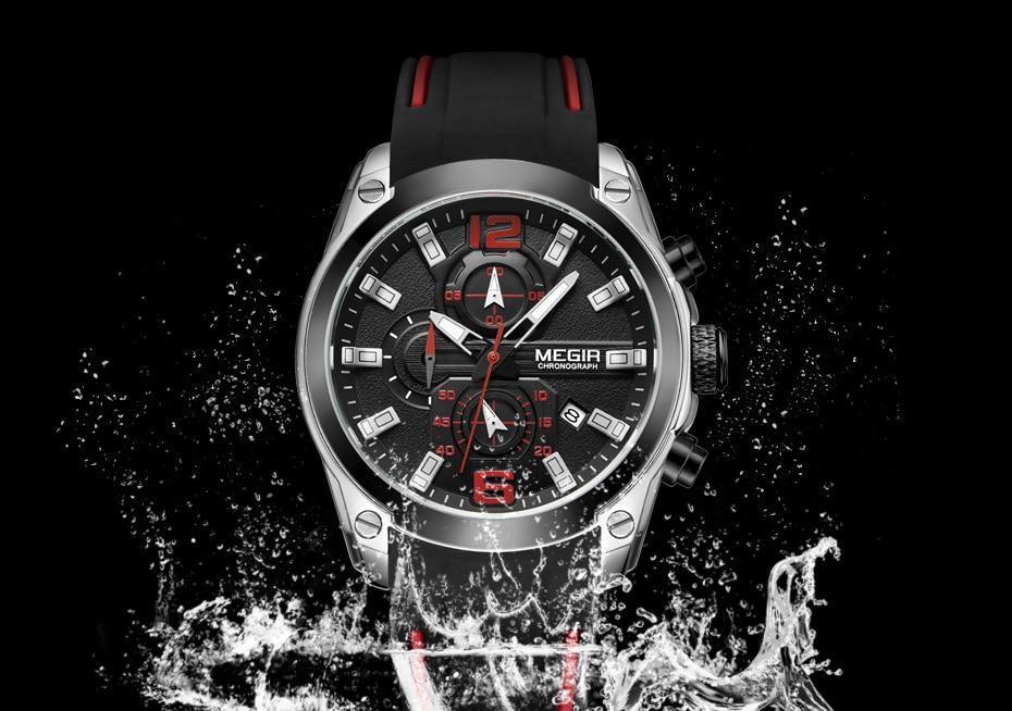 New Men's Modern Quartz Watches Analog Waterproof Fashion Luminous Wristswatch For Man Stevvex