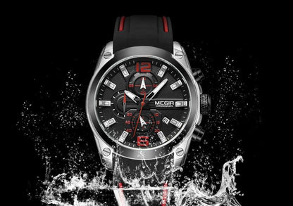 New Men's Modern Quartz Watches Analog Waterproof Fashion Luminous Wristswatch For Man Stevvex