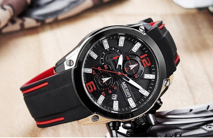 New Men's Modern Quartz Watches Analog Waterproof Fashion Luminous Wristswatch For Man Stevvex