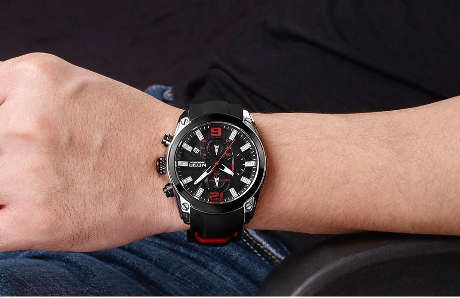 New Men's Modern Quartz Watches Analog Waterproof Fashion Luminous Wristswatch For Man Stevvex
