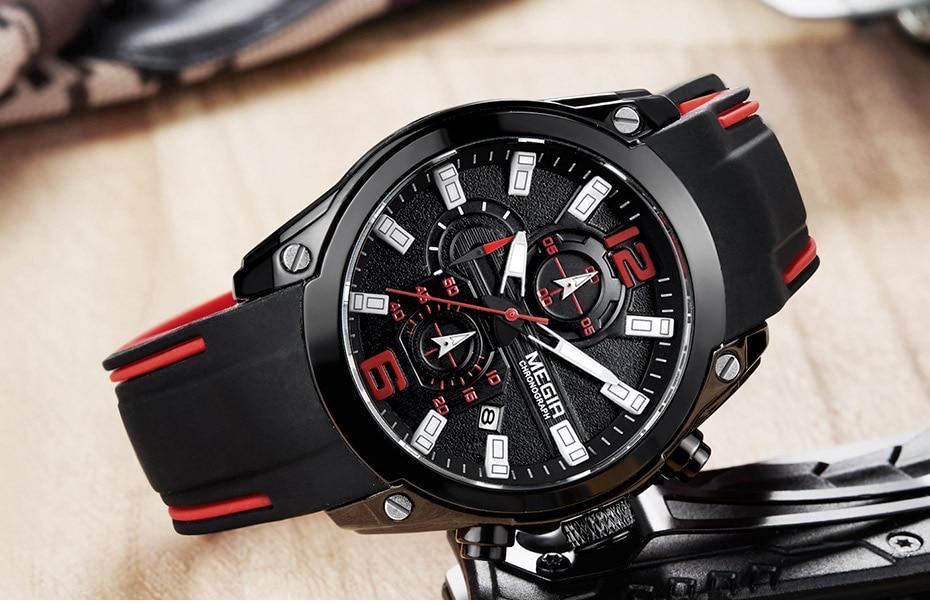 New Men's Modern Quartz Watches Analog Waterproof Fashion Luminous Wristswatch For Man Stevvex
