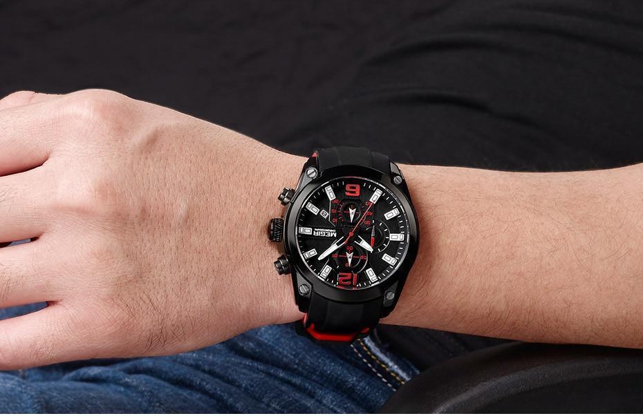 New Men's Modern Quartz Watches Analog Waterproof Fashion Luminous Wristswatch For Man Stevvex