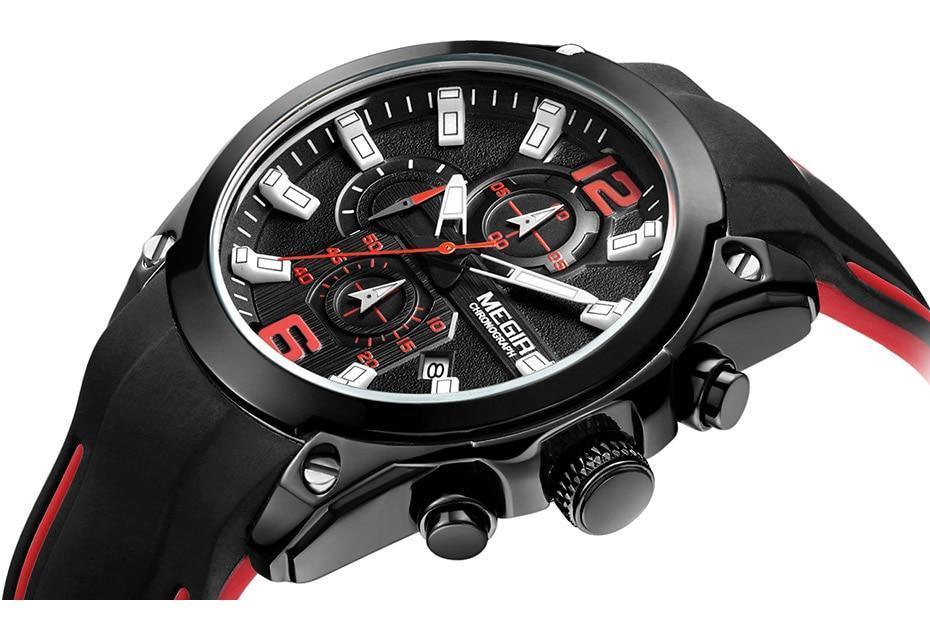 New Men's Modern Quartz Watches Analog Waterproof Fashion Luminous Wristswatch For Man Stevvex
