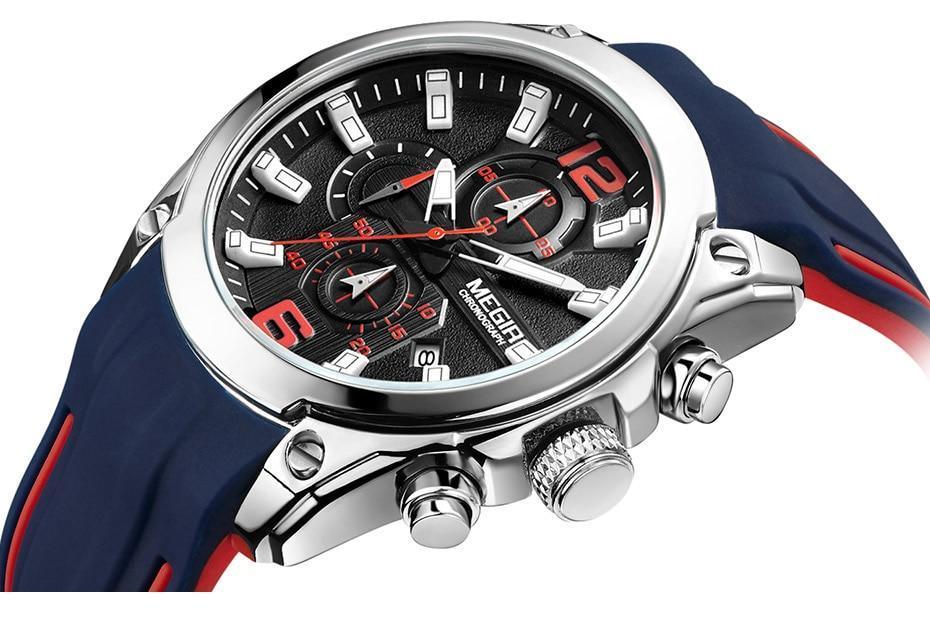 New Men's Modern Quartz Watches Analog Waterproof Fashion Luminous Wristswatch For Man Stevvex