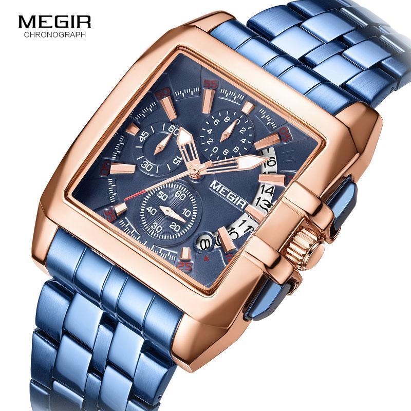New Business Men's Watches Analog Waterproof Luminous Quartz Men Stylish Wrist Watch Stevvex