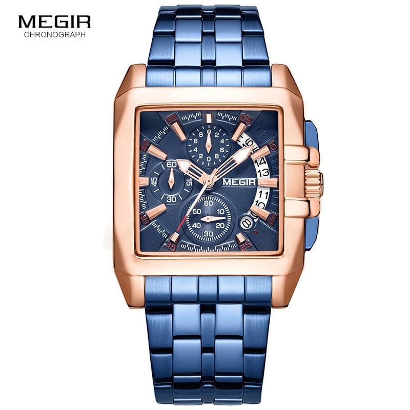 New Business Men's Watches Analog Waterproof Luminous Quartz Men Stylish Wrist Watch Stevvex