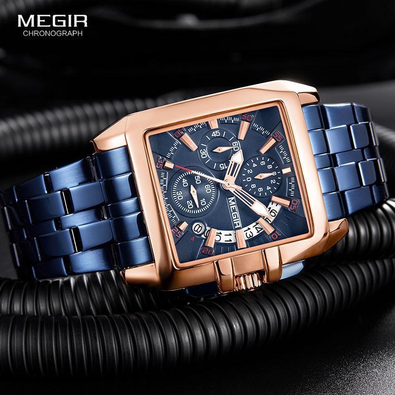 New Business Men's Watches Analog Waterproof Luminous Quartz Men Stylish Wrist Watch Stevvex