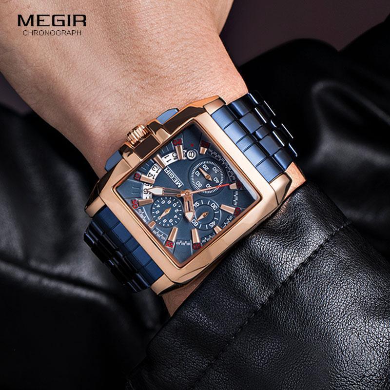 New Business Men's Watches Analog Waterproof Luminous Quartz Men Stylish Wrist Watch Stevvex