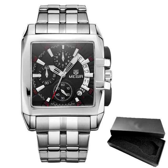 New Business Men's Watches Analog Waterproof Luminous Quartz Men Stylish Wrist Watch Stevvex