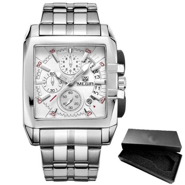 New Business Men's Watches Analog Waterproof Luminous Quartz Men Stylish Wrist Watch Stevvex